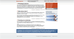 Desktop Screenshot of belastingboek.info